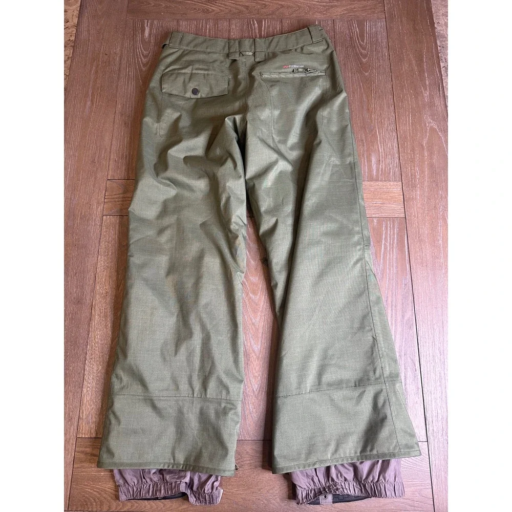 Four Square Outerwear Men's Green Cargo Snowboard Ski Pants Size Large